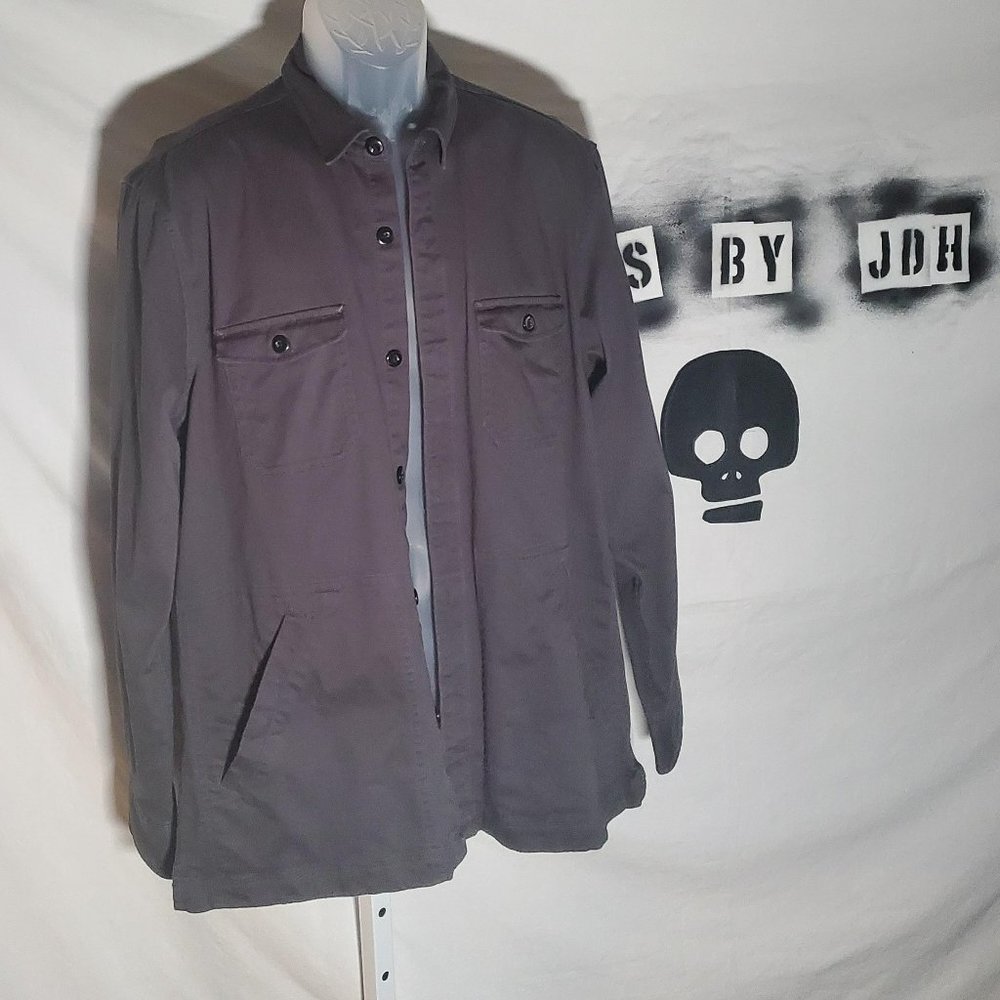 Jackthreads Dark Grey Mens jacket Sz Medium